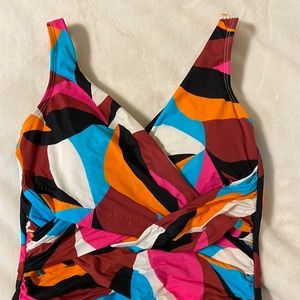 Lands end one piece bathing suit